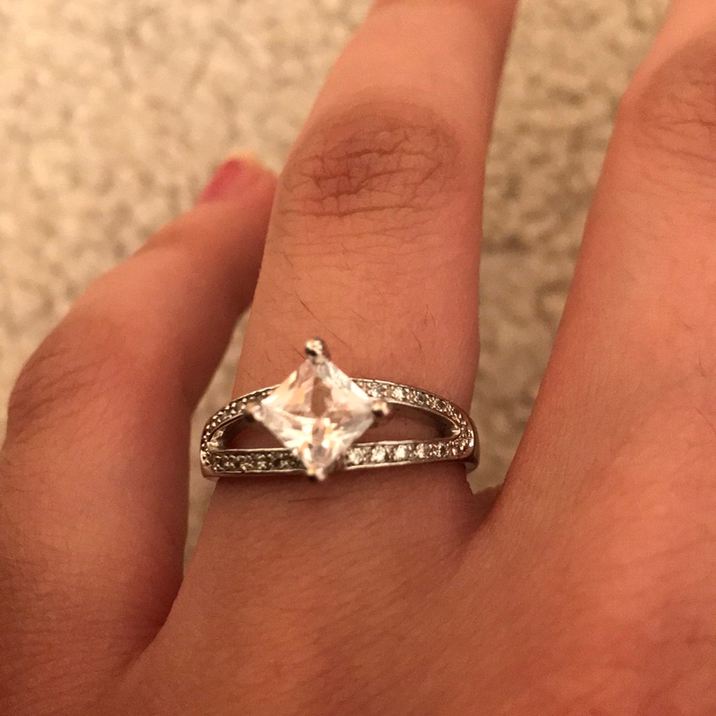 Cz Silver Ring